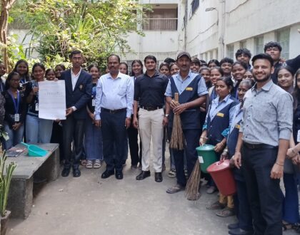 A Tree Plantation Drive under the subject Environment Management and Sustainable Development