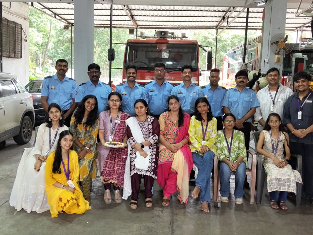 Rakshabandhan Celebration with Firefighters