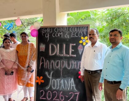 “Taste & Treasure” Food Festival The DLLE of Shri Chinai College organized a two-day “Taste & Treasure – Bites for Your Tummy, Treasures for Your Soul” Food Festival on 9th and 10th September 2026 under the Annapurna Yojana.