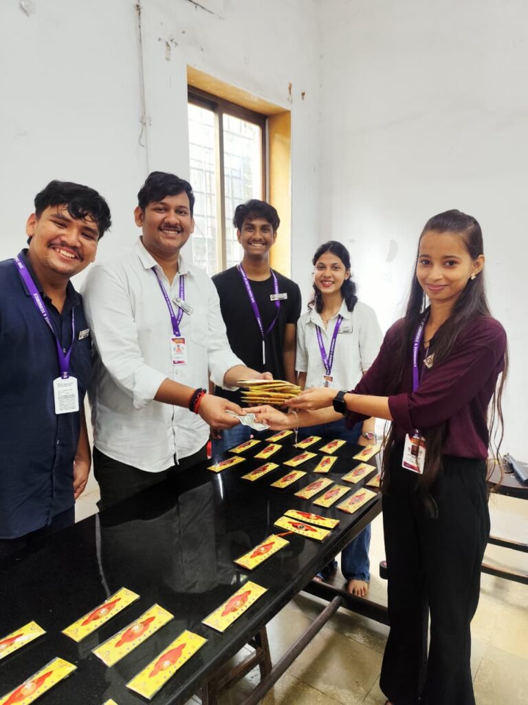 *Green Bandhan – Eco-Friendly Rakhi Stall* The Entrepreneurship Development Cell and Green Club, in collaboration with IQAC, organized “Green Bandhan – Eco-Friendly Rakhi Stall” on 22nd August 2026 at the Activity Room.